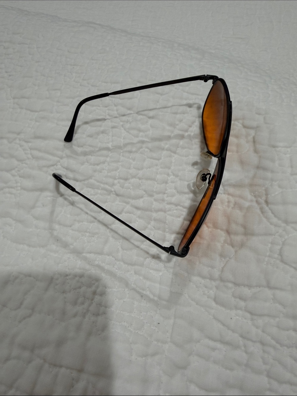 Women’s Amber Lens Aviator Swim Sunglasses - Picture 3 of 6